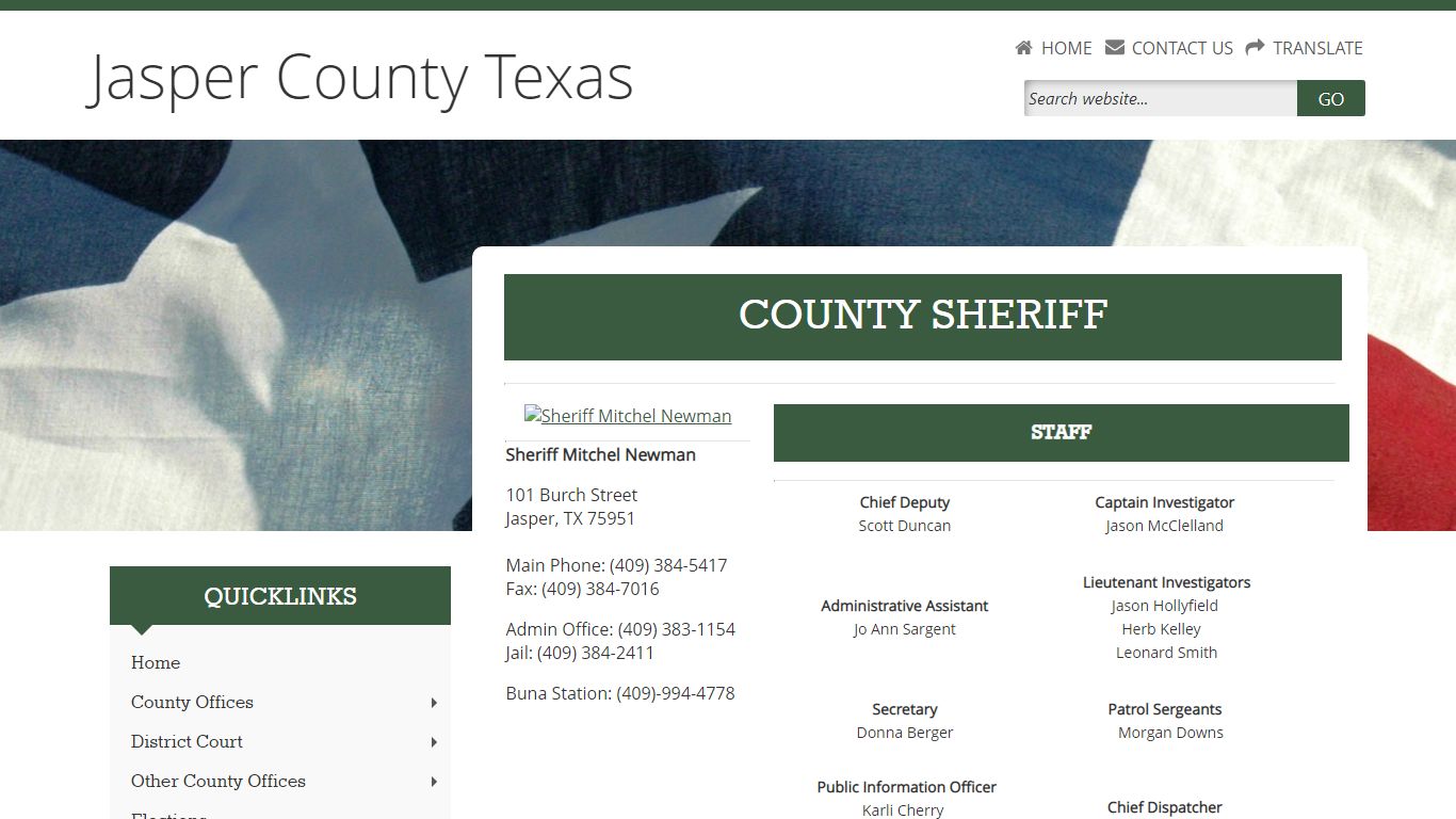 Jasper County Sheriff's Office